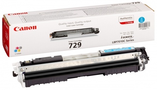 Восстановление картриджа Canon Cartridge 729 Cyan