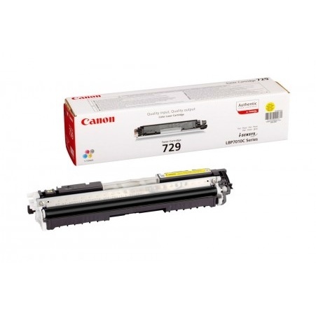 Восстановление картриджа Canon Cartridge 729 Yellow