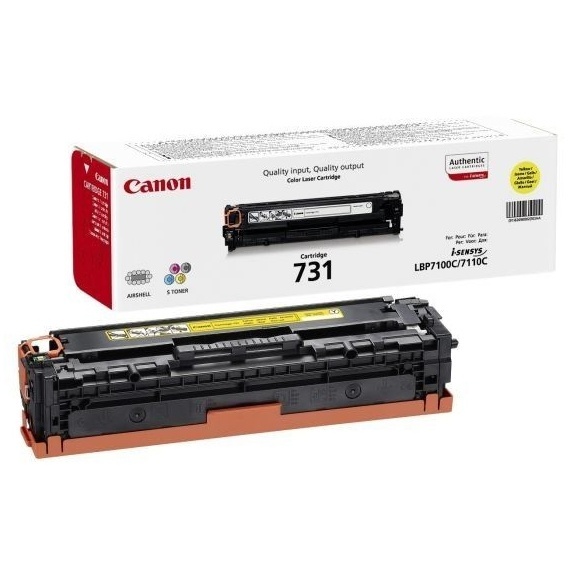 Восстановление картриджа Canon Cartridge 731 Yellow
