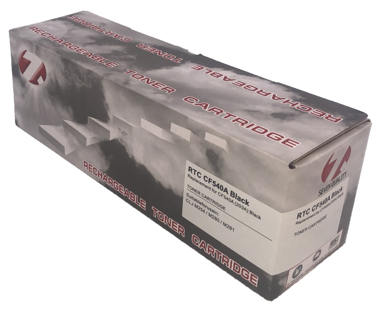 Тонер-картридж HP Color LJ M254/M280 CF540A(203A) Black (1.4k) 7Q до версии 20200612 включительно
