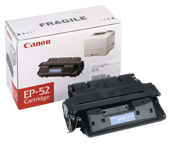 Восстановление картриджа Canon EP-52