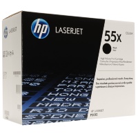 Заправка картриджа HP CE255X