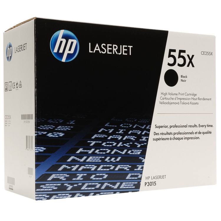 Заправка картриджа HP CE255X