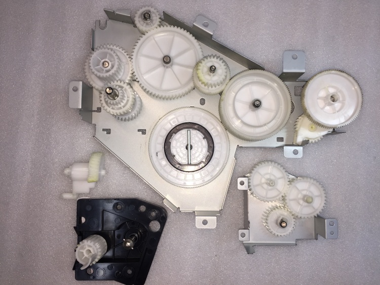 Редуктор LJ P2030/2035/P2050/P2055 / MF5980/5940/6780/5960/5950/5930/ MF5880/5840/ LBP6680/6670/ LBP6300dn/6650dn/6310 (включает в себя RU5-0307, RC1-3575, RC2-6242, RU6-0680) RM1-6421 разбор