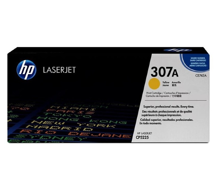 Восстановление картриджа HP CE742A