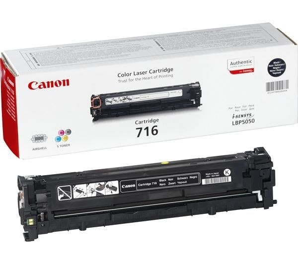 Восстановление картриджа Canon Cartridge 716Bk