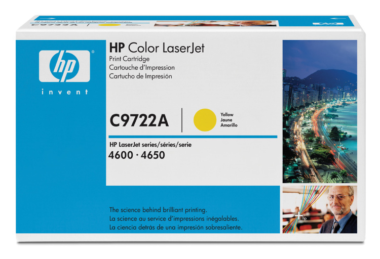 Заправка картриджа HP C9722A