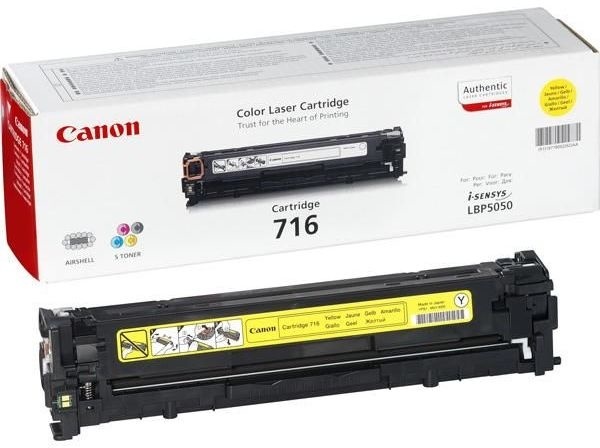 Восстановление картриджа Canon Cartridge 716Y