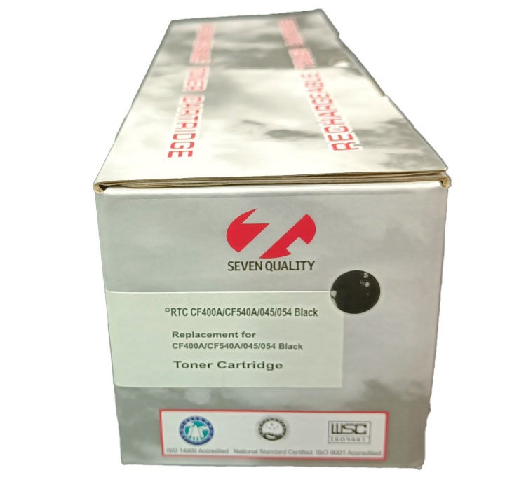 Тонер-картридж HP Color LJ M252/M254/Canon LBP-611/621 CF400A/CF540A/045/054 Black (1.5k) 7Q Universal